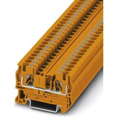 Phoenix Contact PT 4 OG Terminal - Orange - 2 Port Phoenix Contact PT 4 OG Terminal - Orange - 2 Port