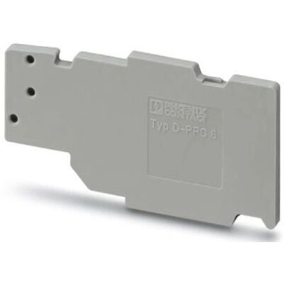 Phoenix Contact D-PPC 6 Couverture de borne - Terminal block cover - Publicité Phoenix Contact D-PPC 6 Couverture de borne - Terminal block cover - Publicité