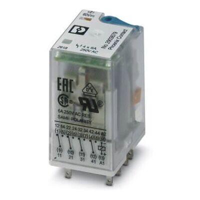 Phoenix Contact REL-IR4/LDP- 60DC/4X21 - 4 Wechsler - 60 V/DC - 6 A Relais Phoenix Contact REL-IR4/LDP- 60DC/4X21 - 4 Wechsler - 60 V/DC - 6 A Relais