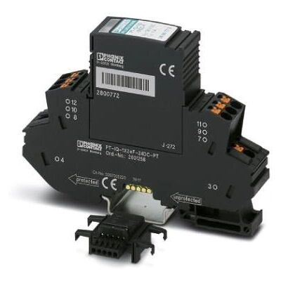 Phoenix Contact PT-IQ-1X2+F-24DC-PT Überspannungsschutz-Gerät - Signalkreis Phoenix Contact PT-IQ-1X2+F-24DC-PT Überspannungsschutz-Gerät - Signalkreis
