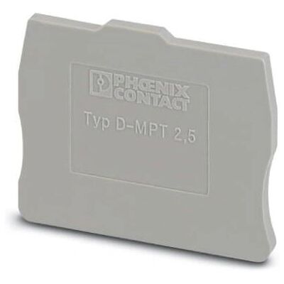 Phoenix Contact 3248140 Abschlussdeckel - D-MPT 2,5 Serie Phoenix Contact 3248140 Abschlussdeckel - D-MPT 2,5 Serie