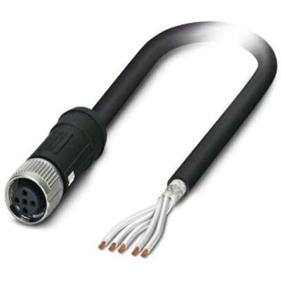Phoenix Contact 1407332 Sensor-/Aktor-Kabel - 5m Schwarz Phoenix Contact 1407332 Sensor-/Aktor-Kabel - 5m Schwarz
