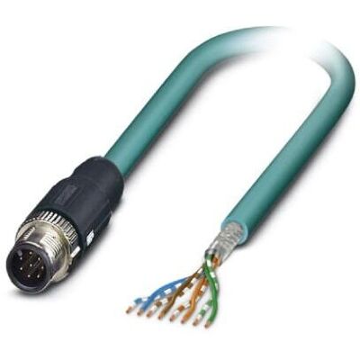 Phoenix Contact 1407406 Netzwerkkabel - 8-polig CAT5 - 5m Blau Phoenix Contact 1407406 Netzwerkkabel - 8-polig CAT5 - 5m Blau