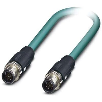 Phoenix Contact 1407436 Industrie-Netzwerkzubehör - Ethernet CAT5, 8-polig M12, Blau Phoenix Contact 1407436 Industrie-Netzwerkzubehör - Ethernet CAT5, 8-polig M12, Blau