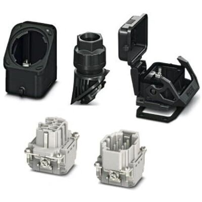 Connecteur Phoenix Contact 1407710 - IP66 - 6 pôles + PE Connecteur Phoenix Contact 1407710 - IP66 - 6 pôles + PE