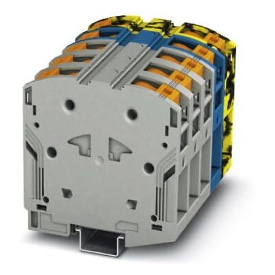 Phoenix PTPOWER 95-3L/N/FE - Bloc de bornes - 25-95mm² - Gris, Bleu, Vert Phoenix PTPOWER 95-3L/N/FE - Bloc de bornes - 25-95mm² - Gris, Bleu, Vert