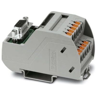 Phoenix Contact 2903778 Gränssnitt modul - DIN-skena, 9-polig, max 125V Phoenix Contact 2903778 Gränssnitt modul - DIN-skena, 9-polig, max 125V