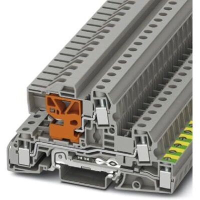 Phoenix Contact 3076043 Klemme - Schutzleiter, Schraubbefestigung, Grau Phoenix Contact 3076043 Klemme - Schutzleiter, Schraubbefestigung, Grau