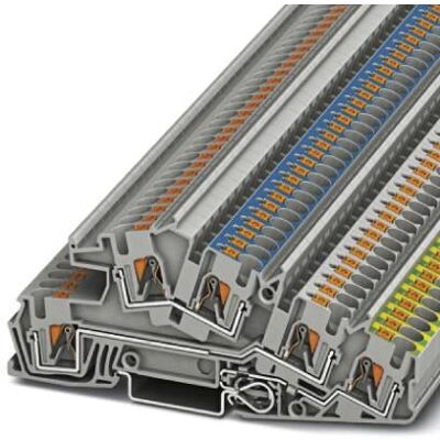 Phoenix Contact 3214049 Terminal Block - 5 Poles - Grey Phoenix Contact 3214049 Terminal Block - 5 Poles - Grey