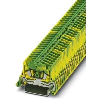 Phoenix Contact Modell MSB 2,5-NS 3 - Terminalblock, Grön/Gul Phoenix Contact Modell MSB 2,5-NS 3 - Terminalblock, Grön/Gul