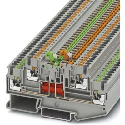 Phoenix Contact PTT 2,5-2MT Klemme - Doppelstufe, Grau - 16A 400V Phoenix Contact PTT 2,5-2MT Klemme - Doppelstufe, Grau - 16A 400V
