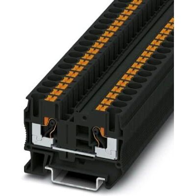 Phoenix Contact 3211814 Klemmenblock - Durchgang, 8,2mm, Schwarz Phoenix Contact 3211814 Klemmenblock - Durchgang, 8,2mm, Schwarz