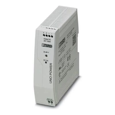 Phoenix Contact UNO-PS/1AC/24DC/150W Strömförsörjning - 24V, 150W, DIN-skena Phoenix Contact UNO-PS/1AC/24DC/150W Strömförsörjning - 24V, 150W, DIN-skena