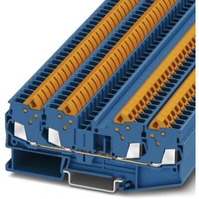 Phoenix Contact Modell 3206447 Klemme - 4-polig Blau Phoenix Contact Modell 3206447 Klemme - 4-polig Blau