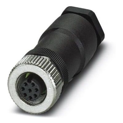 Phoenix Contact 1410665 M12 Rundkontakt - Sensor/Actuator, 8 Poler Phoenix Contact 1410665 M12 Rundkontakt - Sensor/Actuator, 8 Poler