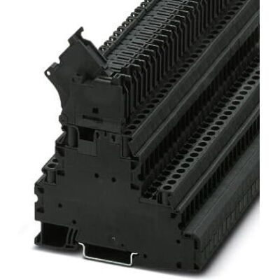 Phoenix Contact Modell 3214325 Terminalblock - Dubbellags, Svart - DIN-skena säkring Phoenix Contact Modell 3214325 Terminalblock - Dubbellags, Svart - DIN-skena säkring