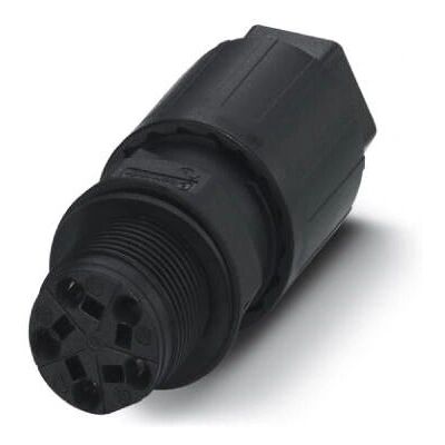 Phoenix Contact 1411432 Drahtverbinder - IP66/IP69K, 4+PE, 6-11mm, schwarz Phoenix Contact 1411432 Drahtverbinder - IP66/IP69K, 4+PE, 6-11mm, schwarz