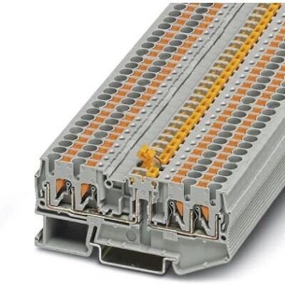 Phoenix Contact 3270085 Terminalblock - 4-position, Grå Phoenix Contact 3270085 Terminalblock - 4-position, Grå
