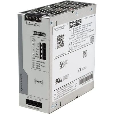 Phoenix Contact DIN-skinne Strømforsyning - 24V 10A 240W QUINT4-PS/3AC/24DC/10 Phoenix Contact DIN-skinne Strømforsyning - 24V 10A 240W QUINT4-PS/3AC/24DC/10