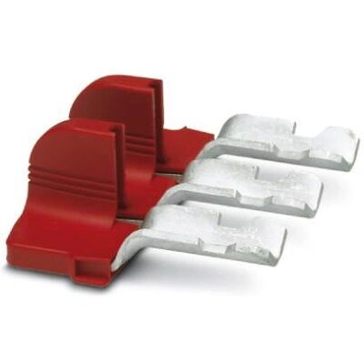 Phoenix Contact EB 3-20/PT Einlegebrücke - 3-polig, rot, 20mm Phoenix Contact EB 3-20/PT Einlegebrücke - 3-polig, rot, 20mm