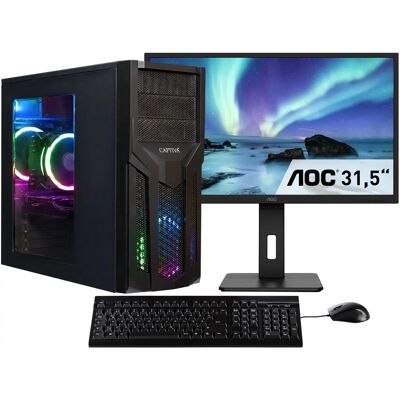 Captiva Power Starter R80-039 PC Desktop - Ryzen 7, 32GB RAM, 1TB SSD Captiva Power Starter R80-039 PC Desktop - Ryzen 7, 32GB RAM, 1TB SSD