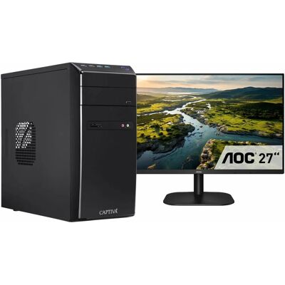 Captiva Power Starter R83-108 AMD Ryzen 7 8700G 16 GB DDR5-SDRAM 1 TB SSD Desktop PC Schwarz Captiva Power Starter R83-108 AMD Ryzen 7 8700G 16 GB DDR5-SDRAM 1 TB SSD Desktop PC Schwarz