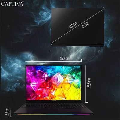 CAPTIVA - I92-072 Ultra 9-275HX - RTX 5080 16GB - Laptop CAPTIVA - I92-072 Ultra 9-275HX - RTX 5080 16GB - Laptop
