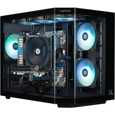 CAPTIVA i5-14400F PC/Workstation - NVIDIA RTX 5060 Ti - 16GB RAM - 1TB SSD - Windows 11 - Schwarz CAPTIVA i5-14400F PC/Workstation - NVIDIA RTX 5060 Ti - 16GB RAM - 1TB SSD - Windows 11 - Schwarz