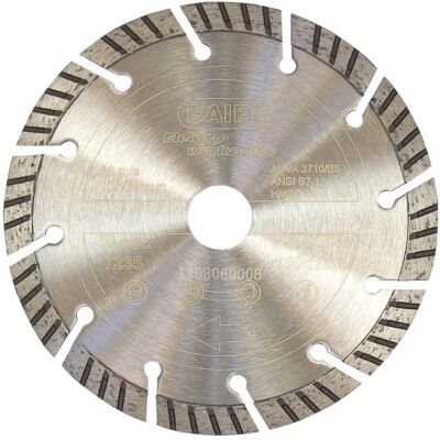 Baier Modèle 7235 Disque Diamant Turbo - 150mm Coupeur - Publicité Baier Modèle 7235 Disque Diamant Turbo - 150mm Coupeur - Publicité