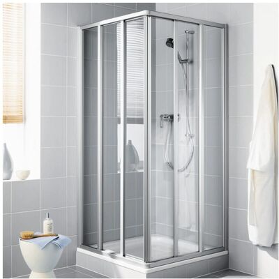 Kermi Ibiza 2000 Eckeinstieg - Sicherheitsglas, 80cm Kermi Ibiza 2000 Eckeinstieg - Sicherheitsglas, 80cm