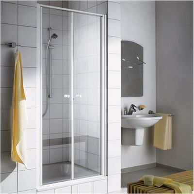 Kermi Ibiza 2000 Porte Battante - Verre de Sécurité - Argent Mat Brillant - Niche ou Mur Latéral - Publicité Kermi Ibiza 2000 Porte Battante - Verre de Sécurité - Argent Mat Brillant - Niche ou Mur Latéral - Publicité