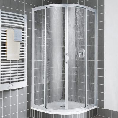 Kermi Nova 2000 Viertelkreis Duschkabine - R50, 100x100x185cm Kermi Nova 2000 Viertelkreis Duschkabine - R50, 100x100x185cm