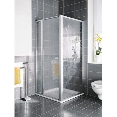 Kermi Nova 2000 Seitenwand Silber Mattglanz - Duschewand Kermi Nova 2000 Seitenwand Silber Mattglanz - Duschewand