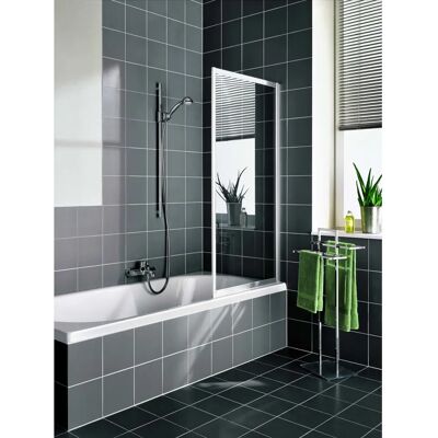Kermi Vario 2000 Pare-bain en Verre laiteux Blanc - Paroi de Douche - Publicité Kermi Vario 2000 Pare-bain en Verre laiteux Blanc - Paroi de Douche - Publicité