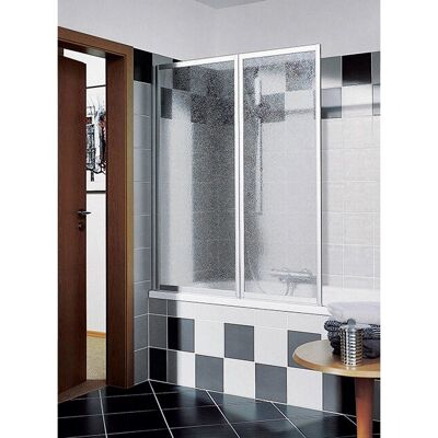 Paroi de douche Kermi Vario 2000 - Pliable, 2 vantaux, Argent Mat - Publicité Paroi de douche Kermi Vario 2000 - Pliable, 2 vantaux, Argent Mat - Publicité
