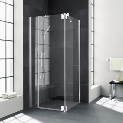 Kermi Pasa XP Porte Battante - Verre Securit 8mm - Argent - 2000mm - Porte de Douche - Publicité Kermi Pasa XP Porte Battante - Verre Securit 8mm - Argent - 2000mm - Porte de Douche - Publicité
