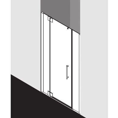 Kermi Pasa XP Pendeltür 1-flügelig, 110x200cm, silber mattglanz - Dusch Tür Kermi Pasa XP Pendeltür 1-flügelig, 110x200cm, silber mattglanz - Dusch Tür