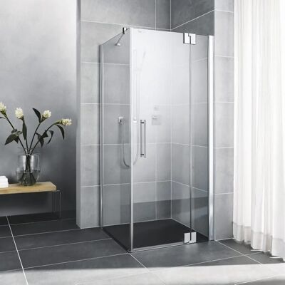 Porte Battante Kermi Pasa XP - Douche, 75x200cm, Argent Mat, Charnière Droite - Publicité Porte Battante Kermi Pasa XP - Douche, 75x200cm, Argent Mat, Charnière Droite - Publicité