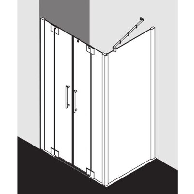 Kermi Pasa XP Silber 110x200cm Duschtür - Duschtür Kermi Pasa XP Silber 110x200cm Duschtür - Duschtür