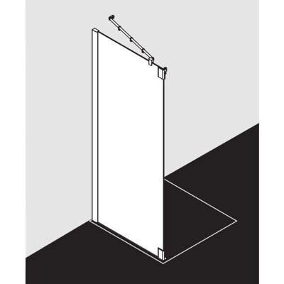 Kermi Pasa XP Panneau Latéral - Réglable, Verre Sécurité, Allemagne - Publicité Kermi Pasa XP Panneau Latéral - Réglable, Verre Sécurité, Allemagne - Publicité