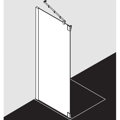 Kermi PASA XP Seitenwand - 870-900mm - 2000mm - Duschwand Kermi PASA XP Seitenwand - 870-900mm - 2000mm - Duschwand