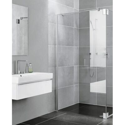 Kermi Pasa XP Paroi Latérale - Vitre de douche d'angle ajustable - 2000mm H - Publicité Kermi Pasa XP Paroi Latérale - Vitre de douche d'angle ajustable - 2000mm H - Publicité