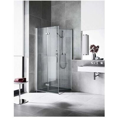 Paroi de douche Kermi Diga - Blanc, 80x185cm, Verre de sécurité, Droite - Publicité Paroi de douche Kermi Diga - Blanc, 80x185cm, Verre de sécurité, Droite - Publicité