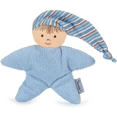Sterntaler Babyspielzeug - Weiche Plüsch- und Jersey-Rassel-Puppe Sterntaler Babyspielzeug - Weiche Plüsch- und Jersey-Rassel-Puppe