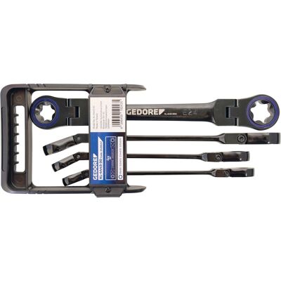 Gedore KL-4443-30 - Dobbelledd ratchet sett - Bilverktøy Gedore KL-4443-30 - Dobbelledd ratchet sett - Bilverktøy
