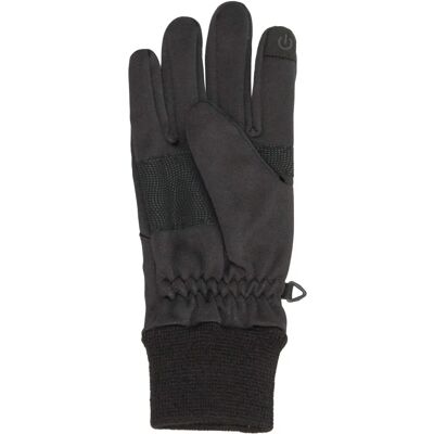 ARECO Softshellhandschuhe Microfleece Touch - Schwarz - Größe 10 ARECO Softshellhandschuhe Microfleece Touch - Schwarz - Größe 10