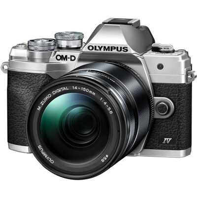Olympus OM-D E-M10 Mark IV - Kit 14-150mm II Speciale Editie Zilver Olympus OM-D E-M10 Mark IV - Kit 14-150mm II Speciale Editie Zilver