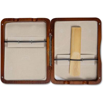 GEWA Reeds Case Tenorsaxophon - 6 Rieten - Red Brown - Reeds Case GEWA Reeds Case Tenorsaxophon - 6 Rieten - Red Brown - Reeds Case