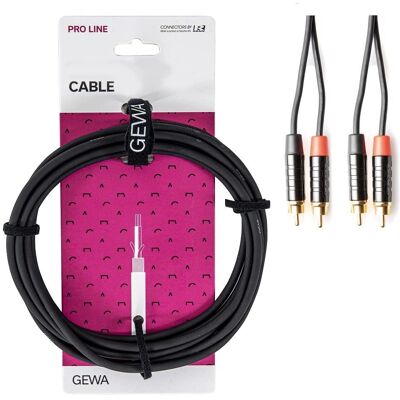 Gewa Pro Line 10-pack Kabel 3 M Gewa Pro Line 10-pack Kabel 3 M