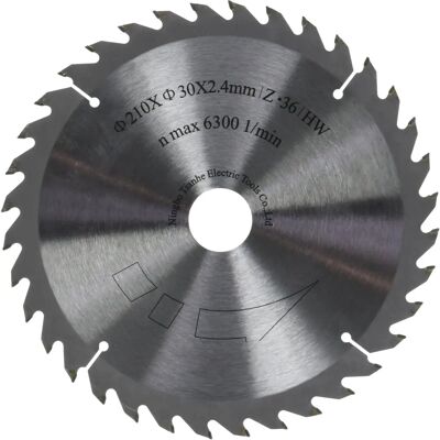 Scheppach PL75 - Lama circolare - Diametro 210mm, 36 denti, Legno Scheppach PL75 - Lama circolare - Diametro 210mm, 36 denti, Legno